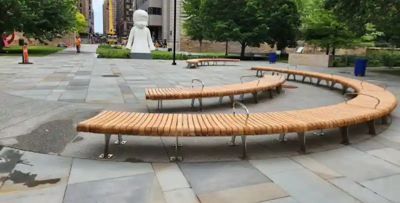 City Gardens -Black Locust Lumber— Site Furnishings